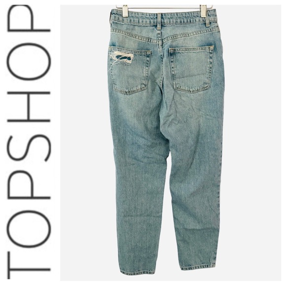 💕SALE💕 Topshop Moto High Rise Ripped Jeans - Picture 4 of 7